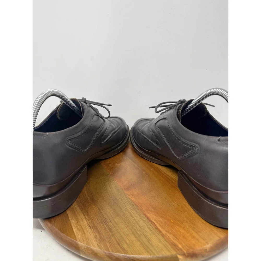 Cole Haan Mens Grand 360 Dark Brown Leather Wingtip Oxford Shoes C28646 9.5 M